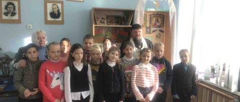 Освящение Поболовской средней школы